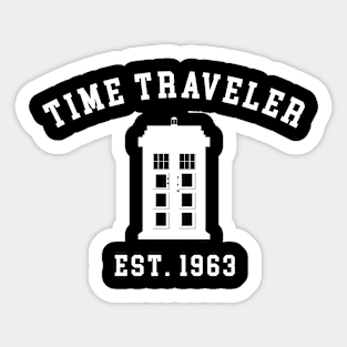 Time Traveler est 1963 Sticker